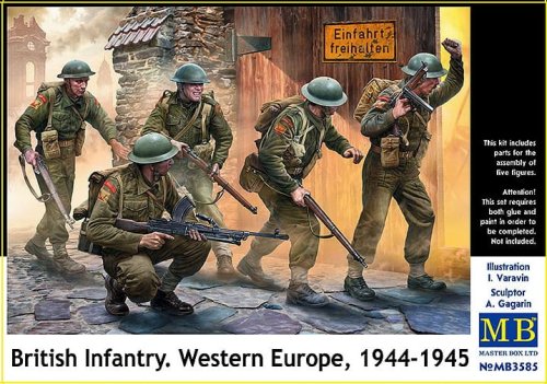 Przejdź do produktu MASTER BOX 3585 - 1:35 British Infantry. Western Europe 1944-1945