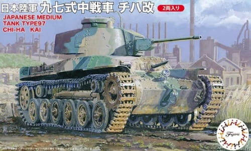Przejdź do produktu FUJIMI 762395 - 1:76 SWA-32 Medium Tank Type 97 Chi-Ha Kai (Set of 2)