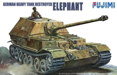 Przejdź do produktu FUJIMI 761015 - 1:76 WA-5 German destroyer tank "Elephant"