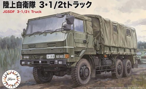 Przejdź do produktu FUJIMI 723266 - 1:72 JGSDF 3 1/2t Truck (Set of 2)