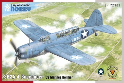 Przejdź do produktu SPECIAL HOBBY 72303 - 1:72 SB2A-4 Buccaneer US Marines Bomber