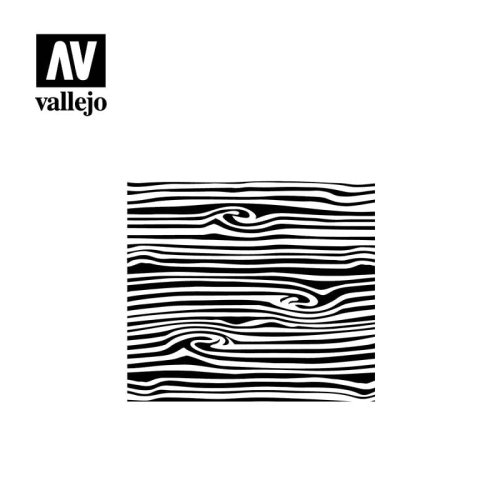 Przejdź do produktu VALLEJO ST-TX007 - 1:35 Wood Texture No2 stencil