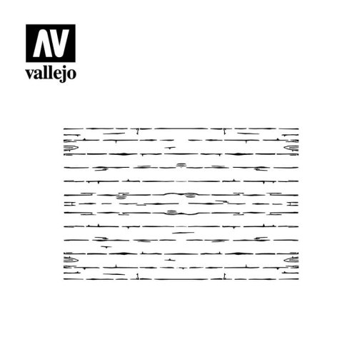Przejdź do produktu VALLEJO ST-TX006 - 1:35 Wood Texture No1 stencil