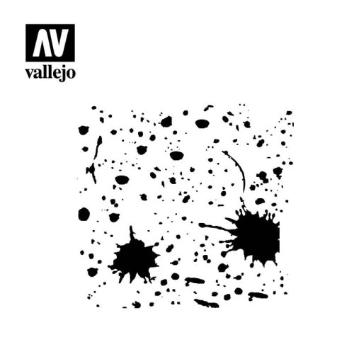 Przejdź do produktu VALLEJO ST-TX003 - 1:35 Splash & Stains stencil