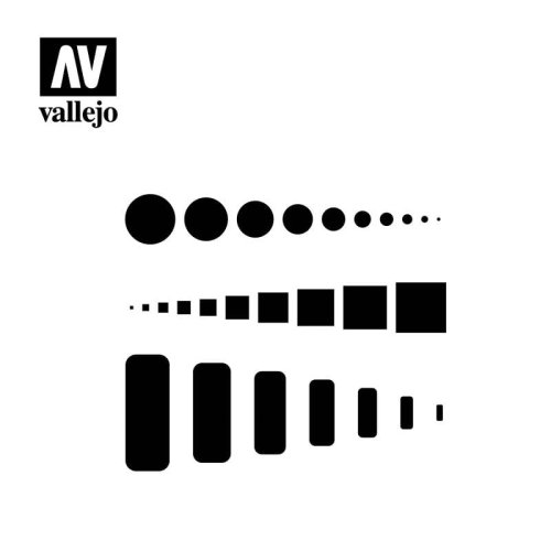 Przejdź do produktu VALLEJO ST-AIR003 - 1:72 / 1:48 / 1:32 Access Trap Doors stencil