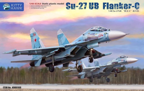 Przejdź do produktu KITTY HAWK 80168 - 1:48 Su-27 UB Flanker C