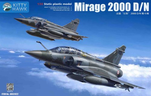 Przejdź do produktu KITTY HAWK 32022 - 1:32 Mirage 2000 D/N