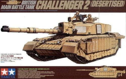 Przejdź do produktu TAMIYA 35274 - 1:35 Challenger 2 (Desertised)
