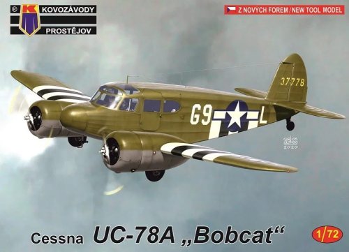 Przejdź do produktu KOVOZAVODY 0168 - 1:72 Cessna UC-78A Bobcat