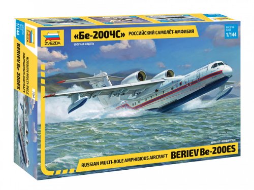 Przejdź do produktu ZVEZDA 7034 - 1:144 Russian Amphibious Aircraft Beriev Be-200ES
