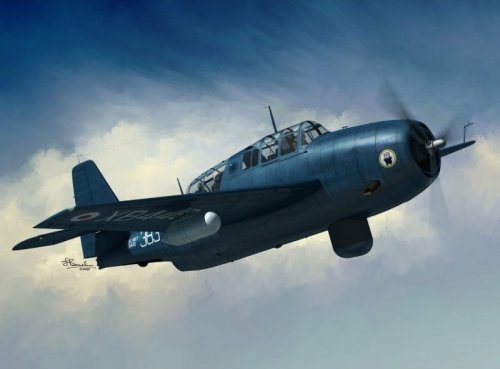 Przejdź do produktu SWORD 72130 - 1:72 Grumman TBM-3S/AS.4 Avenger
