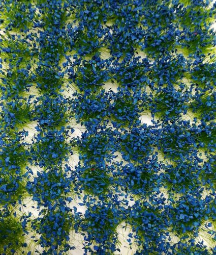 Przejdź do produktu BSM 200105 - Kępy kwiatów samoprzylepne 4-6 mm x 60 szt - Flower Tufts - Blue