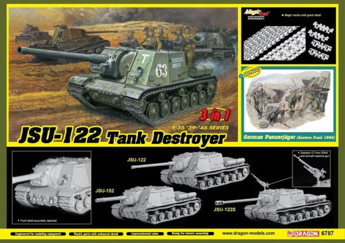 Przejdź do produktu DRAGON 6787 - 1:35 JSU-122 Tank Destroyer w/ German Panzerjager