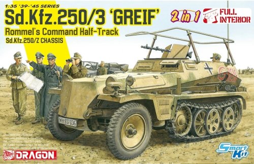 Przejdź do produktu DRAGON 6911 - 1:35 Sd.Kfz.250/3 Greif w/ full interior