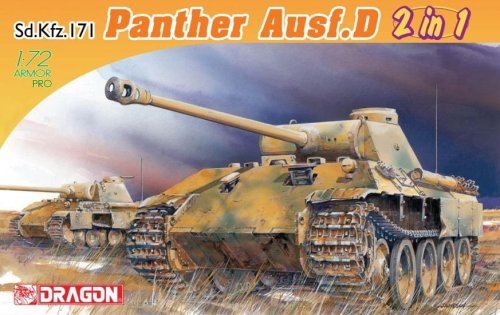 Przejdź do produktu DRAGON 7547 - 1:72 Sd.Kfz.171 Panther Ausf.D