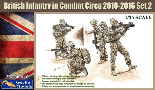 Przejdź do produktu GECKO MODELS 35GM0016 - 1:35 British Infantry in Combat Circa 2010-2016 Set 2