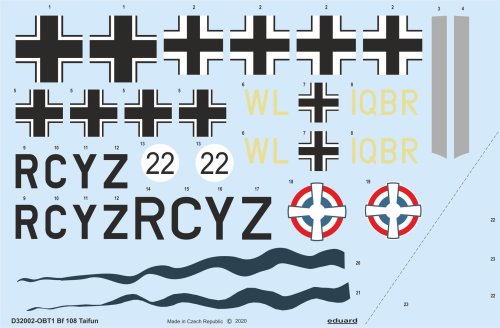 Przejdź do produktu EDUARD D32002 - 1:32 Bf 108 Taifun