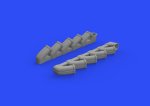 EDUARD 648588 - 1:48 Il-2 exhaust stacks