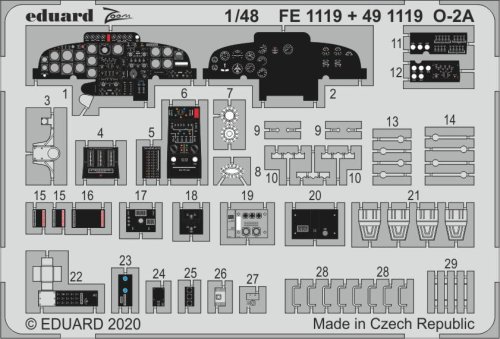 Przejdź do produktu EDUARD FE1119 - 1:48 O-2A