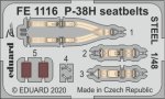 EDUARD FE1116 - 1:48 P-38H seatbelts - Steel