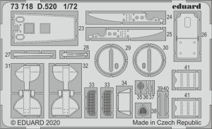 EDUARD 73718 - 1:72 D.520