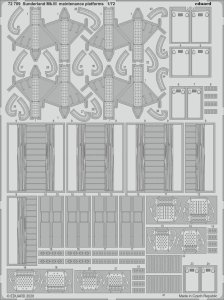 EDUARD 72709 - 1:72 Sunderland Mk.III maintenance platforms
