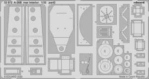 EDUARD 32972 - 1:32 A-26B rear interior
