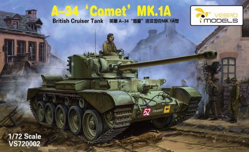 Przejdź do produktu VESPID MODELS VS720002 - 1:72 A-34 Comet MK.1A