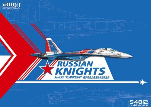 Przejdź do produktu GREAT WALL HOBBY S4812 - 1:48 Su-35S Russian Knights
