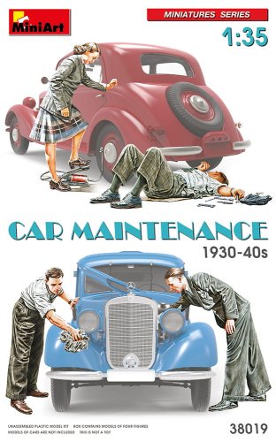 Przejdź do produktu MINIART 38019 - 1:35 Car maintenance 1930-40s