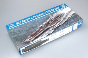 TRUMPETER 05753 - 1:700 USS Dwight D.Eisenhower CVN-69 1978
