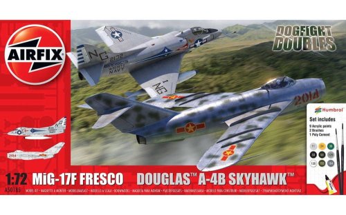 Przejdź do produktu AIRFIX 50185 - 1:72 Mig 17 & Douglas Skyhawk Dogfight Double