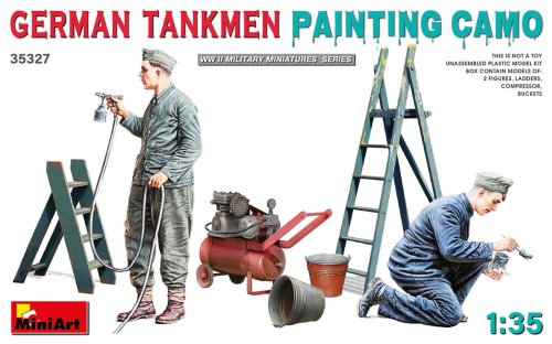 Przejdź do produktu MINIART 35327 - 1:35 German Tankmen Painting Camo