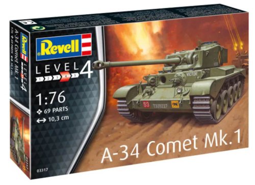 Przejdź do produktu REVELL 03317 - 1:76 A-34 Comet Mk.1