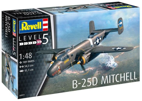 Przejdź do produktu REVELL 04977 - 1:48 B-25D Mitchell
