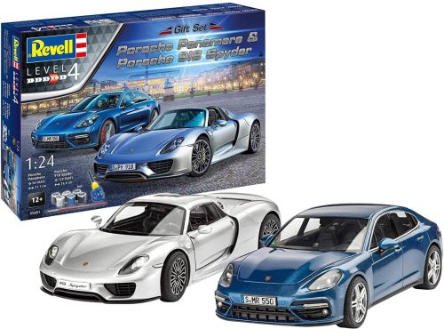 Przejdź do produktu REVELL 05681 - 1:24 Porsche Panamera and 918 Spyder