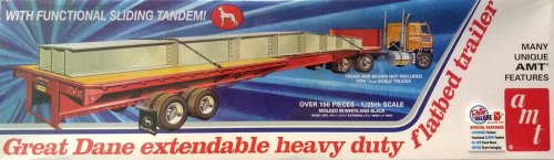 Przejdź do produktu AMT 1111 - 1:25 Great Dane Extendable Flatbed Trailer