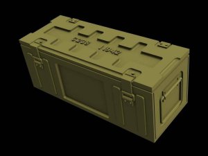 PANZERART RE35-598 - 1:35 C238 British ammo boxes for 75mm and 6pdr (6pcs)