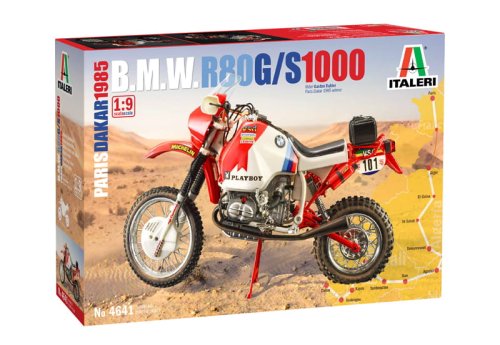 Przejdź do produktu ITALERI 4641 - 1:9 BMW R80 G/S 1000 Paris - Dakar 1985