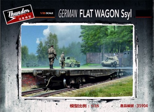 Przejdź do produktu Thunder Model 35904 - 1:35 German Flat Wagon Ssyl