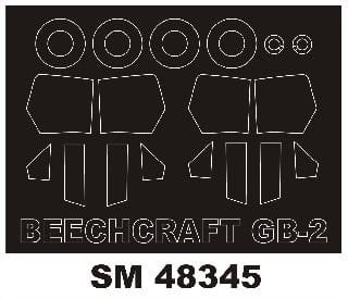 Przejdź do produktu MONTEX SM48345 - 1:48 Beechcraft GB-2