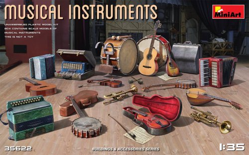 Przejdź do produktu MINIART 35622 - 1:35 Musical Instruments