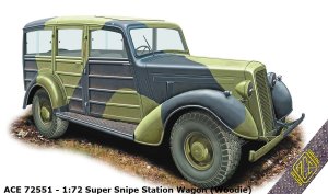 ACE 72551 - 1:72 Super Snipe Station Wagon (Woodie)