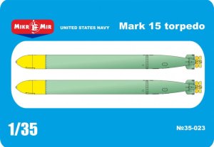 MIKROMIR 35023 - 1:35 US Navy Mark 15 torpedo