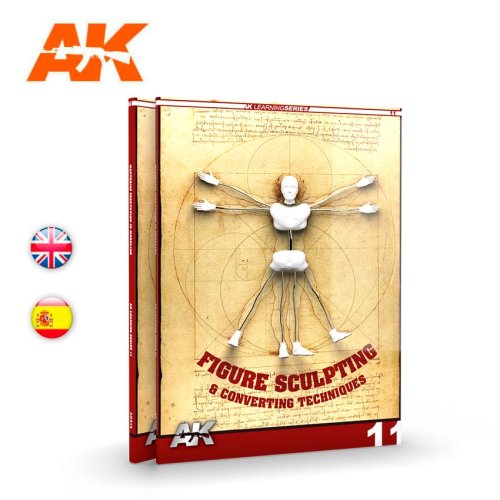 Przejdź do produktu AK INTERACTIVE 512 - Figure Sculpting & Converting Techniques - poradnik modelarski