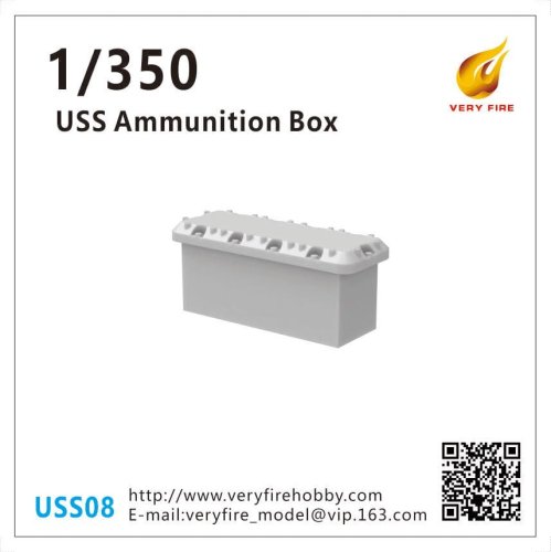 Przejdź do produktu VERY FIRE USS08 - 1:350 USS Resin Ammunition Box(30 sets)