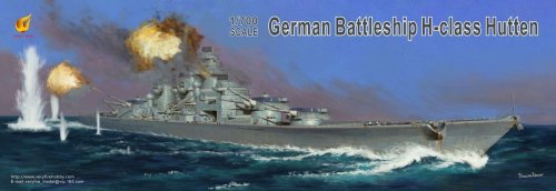 Przejdź do produktu VERY FIRE VF700906 - 1:700 German Battleship  DKM H-39 H-class Hutten
