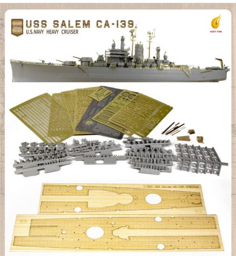 Przejdź do produktu VERY FIRE VF350919DX - 1:350 USS Salem Deluxe Kit