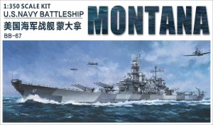 VERY FIRE VF350913DX - 1:350 USS Montana BB-67 Deluxe Version