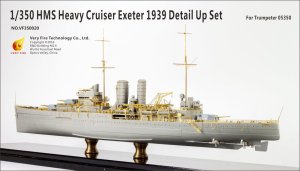 VERY FIRE VF350020 - 1:350 HMS Heavy Cruiser Exeter 1939 Detail Up Set